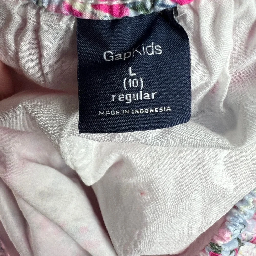 GAP Kids Cherry Blossom Floral Skirt Size L